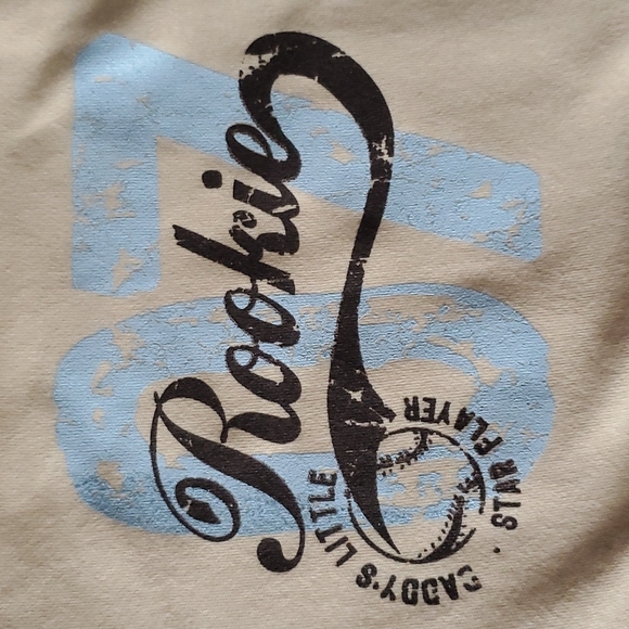 ๐ 4/$25 NWT Baby Bodysuit - Rookie 07, Daddy's Little Star Player (12-18 mo.) - Picture 3 of 9